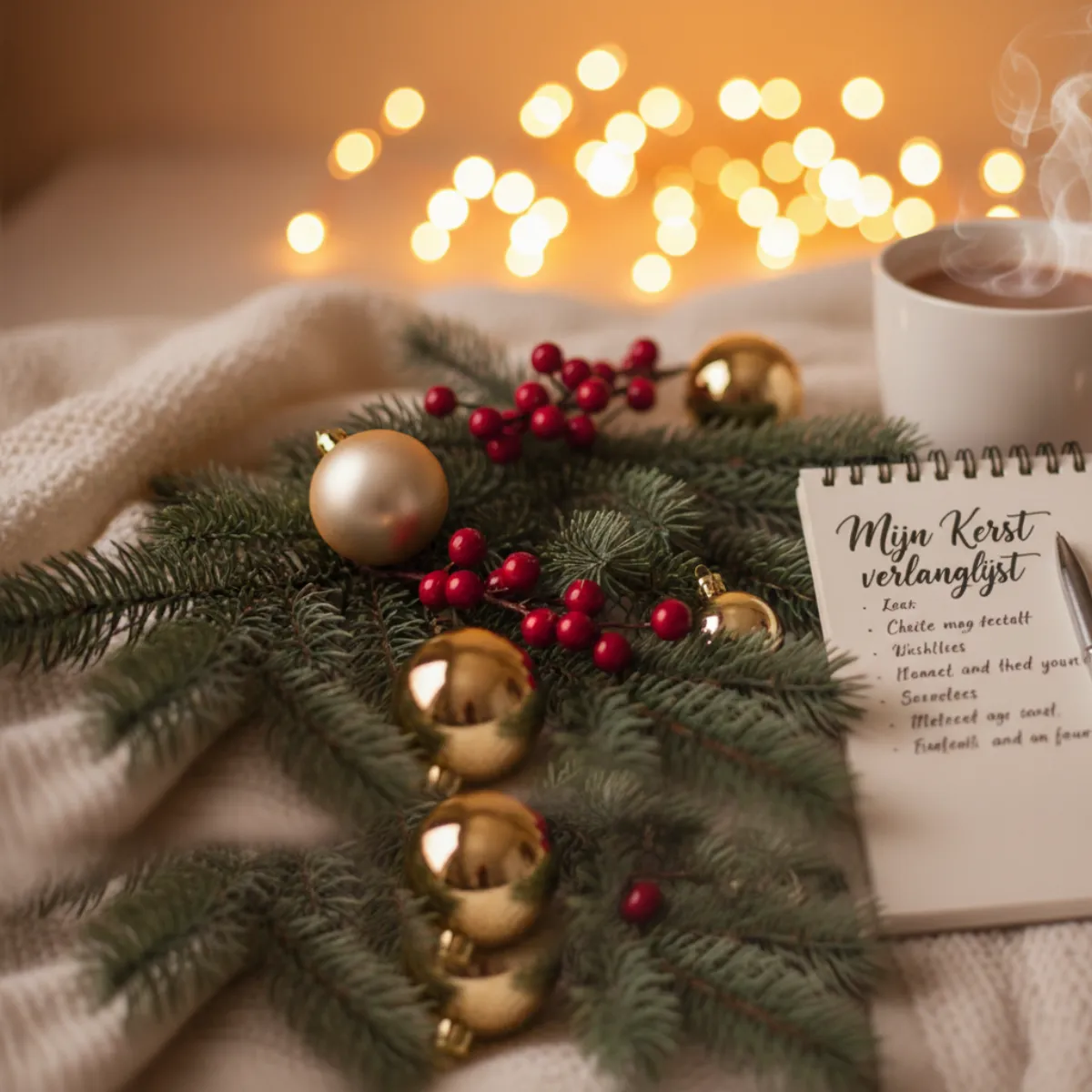 Voorbeeld van een Vlijstje verlanglijstje