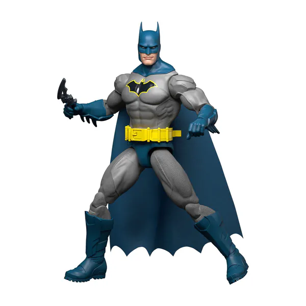 DC Premier Batman actiefiguur van 16,5 cm - gedetailleerd ontwerp met 22 beweegbare punten en cape