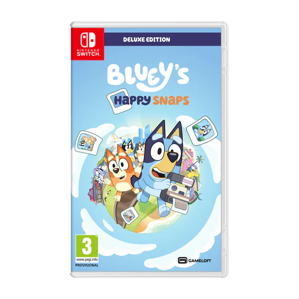 Namco Bandai Bluey's Happy Snaps - Deluxe Edition Switch