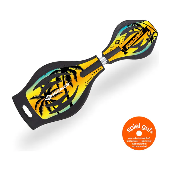 Schildkröt waveboard Good Vibes Ocean Drive voor kinderen en volwassenen.