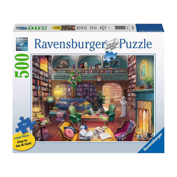 Ravensburger puzzel Droombibliotheek - Legpuzzel - 500 Large Format stukjes