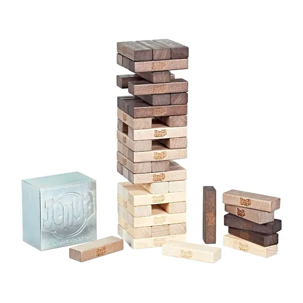 Hasbro Jenga Rustiek Series - Jenga behendigheid spel - Actiespel