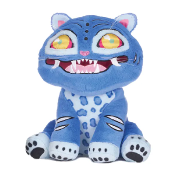 Derpy Tiger K-Pop Demon Hunters Pluche Knuffel 30 cm - Kpop Blauwe tijger Demon Hunters Plush Toy - Bekend van de Netflix Film