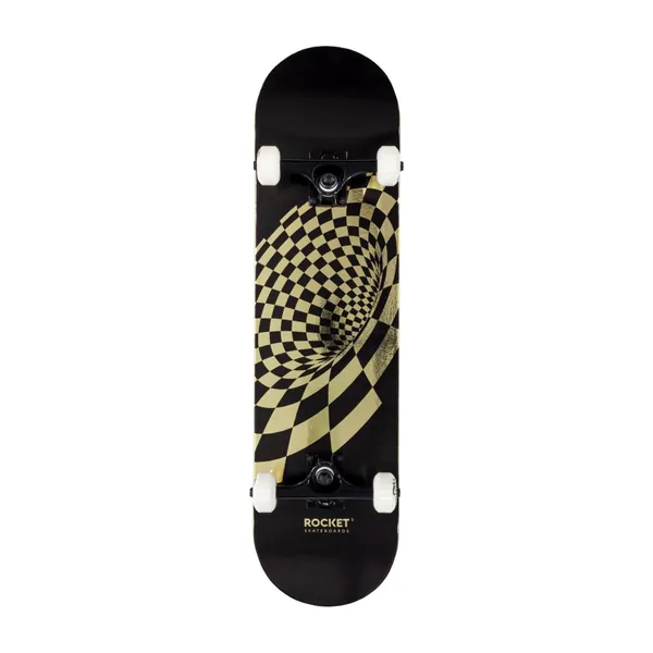 Rocket Skateboard Vortex Foil Gold 8.0