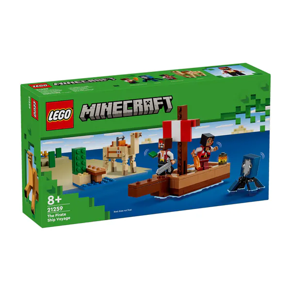 LEGO Minecraft® De piratenschipreis 21259